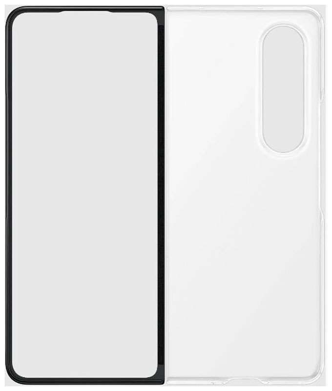 Чехол для смартфона Samsung Z Fold4 Clear Edge Cover transparency EF-QF936CTEGRU