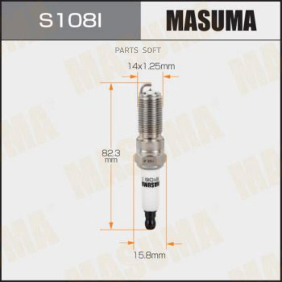 Свеча Зажигания Iridium Iridium (Ltr6ai-9) Masuma S108i Masuma арт. S108I