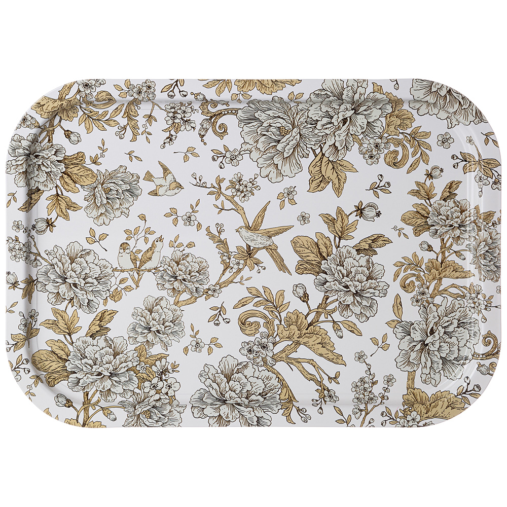 фото Поднос agness "royal garden" 28,5*40 см agness_949-023