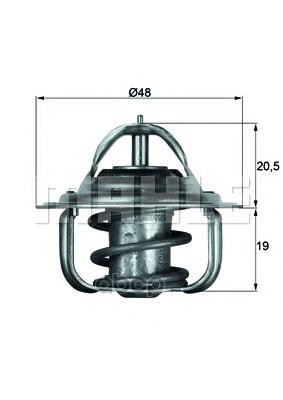 

Термостат Mahle/Knecht tx583d