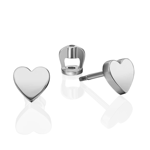 

Серьги-пусеты из белого золота PLATINA jewelry 02-4515-00-000-1120-02_0, 02-4515-00-000-1120-02_0