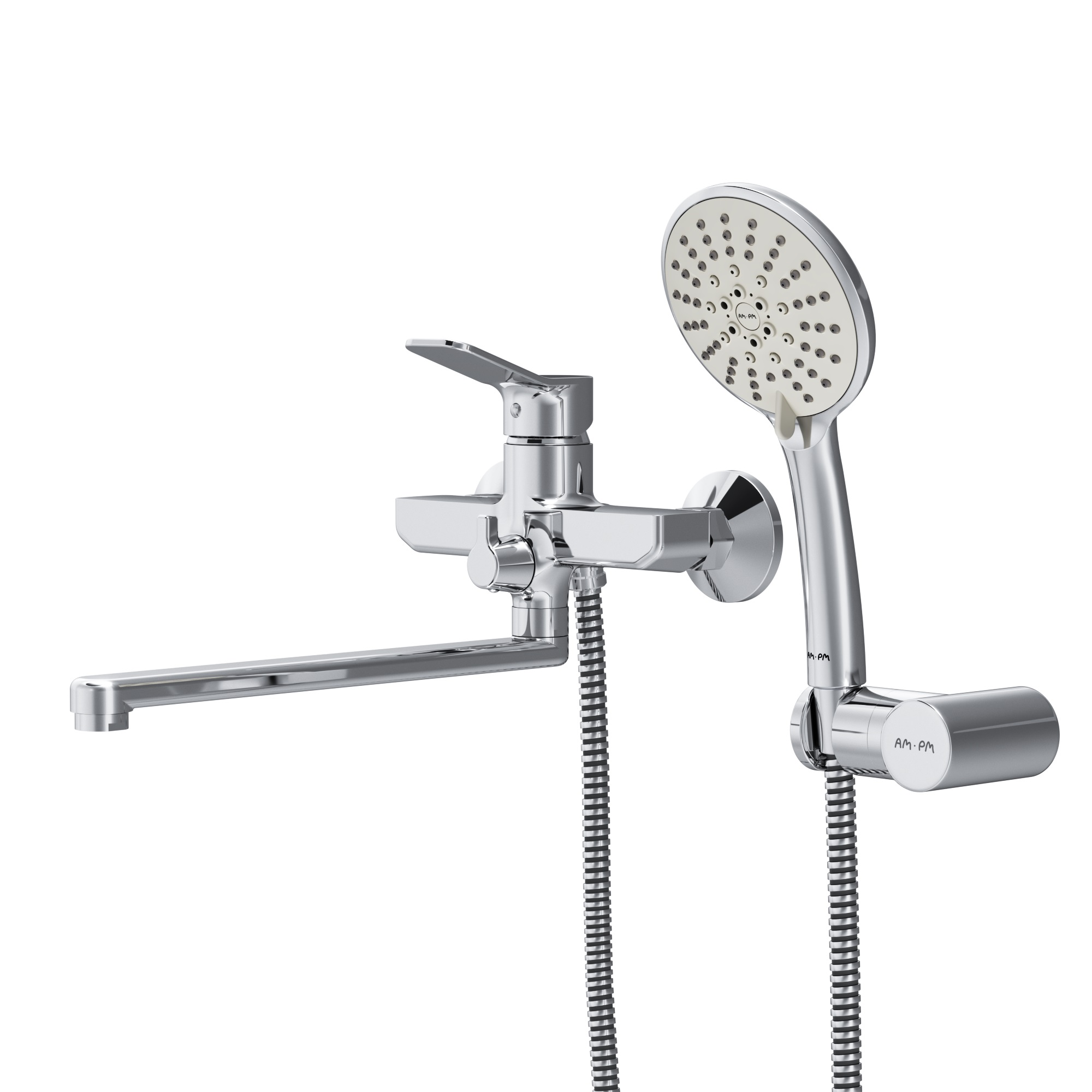 фото Смеситель для ванны и душа am.pm x-joy f85a95000
