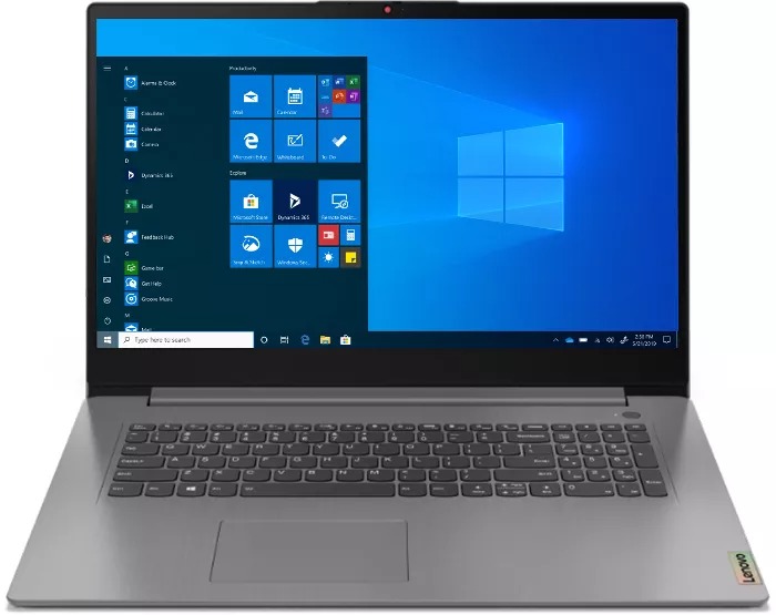 фото Ноутбук lenovo ideapad 3 17alc6 grey (82kv000hru)