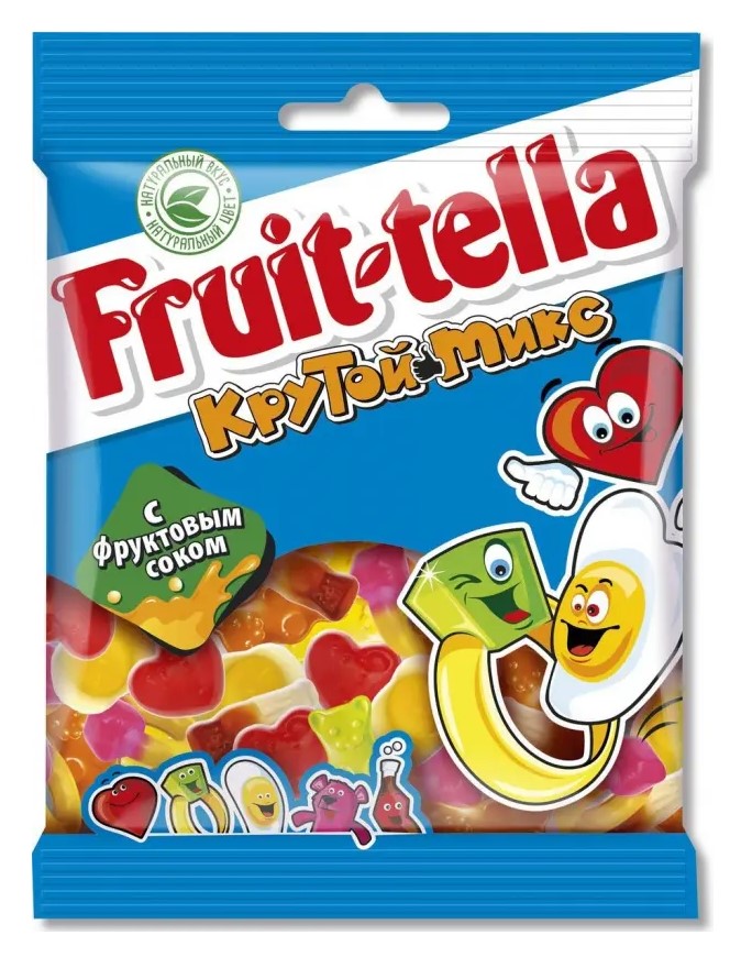 фото Мармелад жевательный fruit-tella крутой микс 850 г