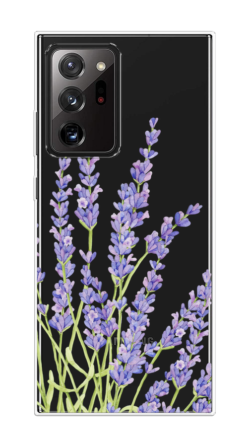

Чехол на Samsung Galaxy Note 20 Ultra "Лавандовые стебли", Фиолетовый;зеленый, 2101050-1
