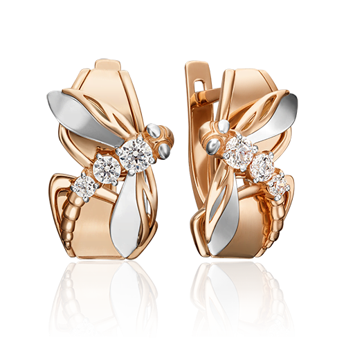 

Серьги из золота с фианитом PLATINA jewelry 02-4529-00-501-1111-38_0, 02-4529-00-501-1111-38_0
