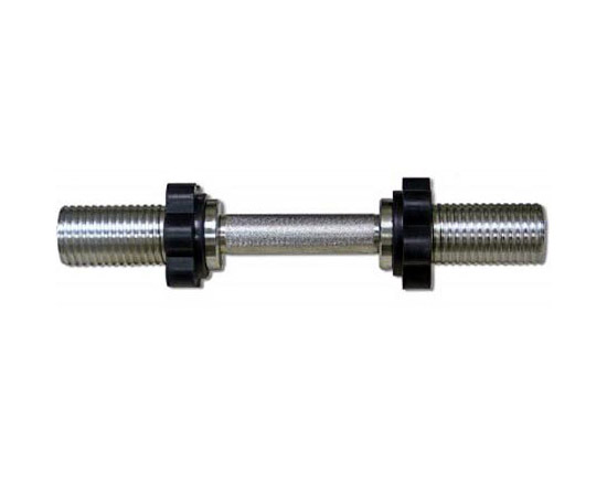 Гриф для штанги гантельный MB Barbell MВ-BarM50-M490B 49 см, 50 мм