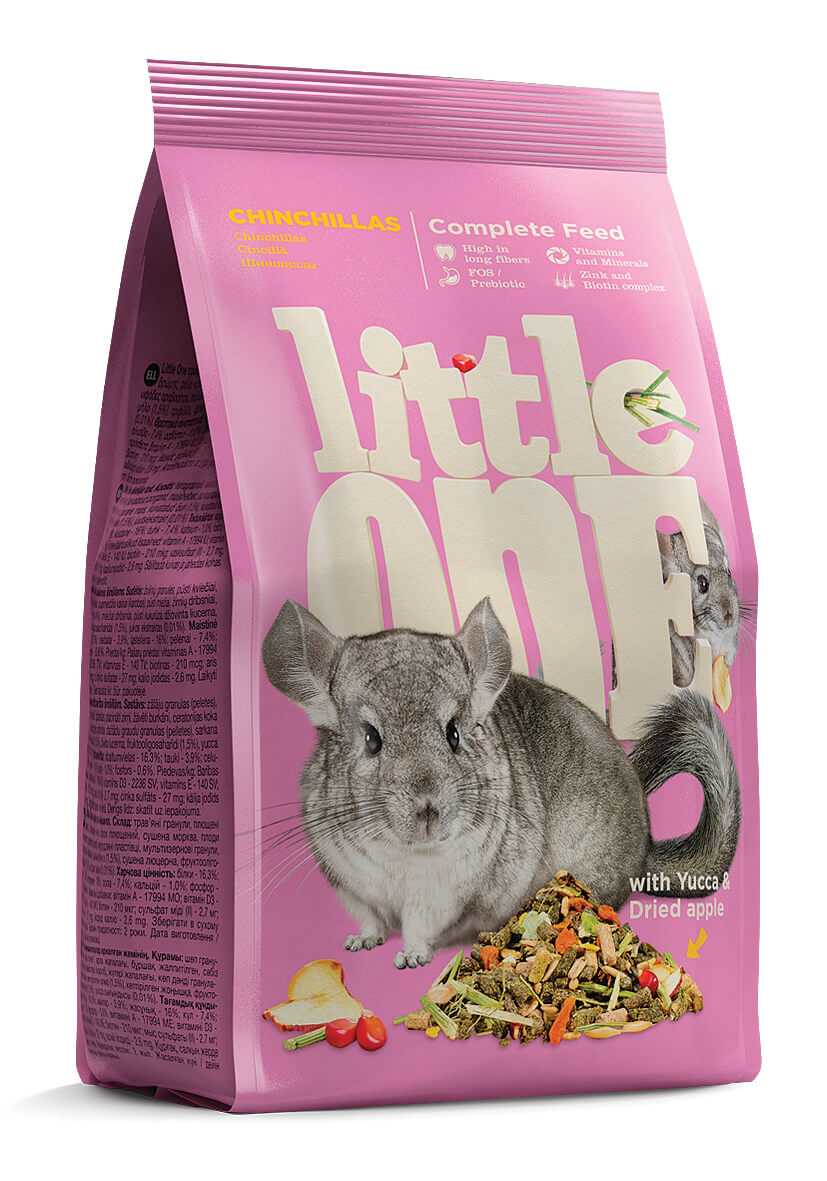 

Сухой корм для шиншилл Little One, 900 г, 4 шт, Chinchillas
