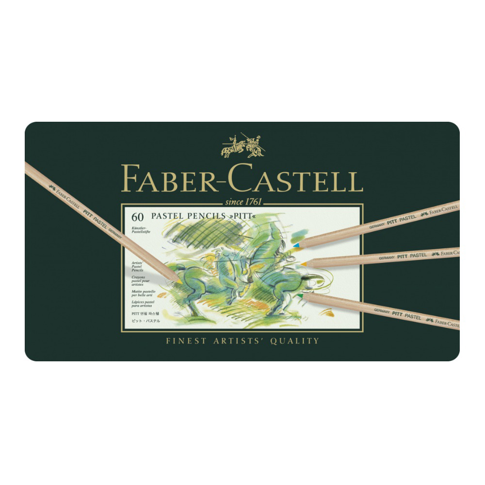 

Пастельные карандаши Faber-Castell "Pitt Pastel" 60 цветов, 285964, 112160