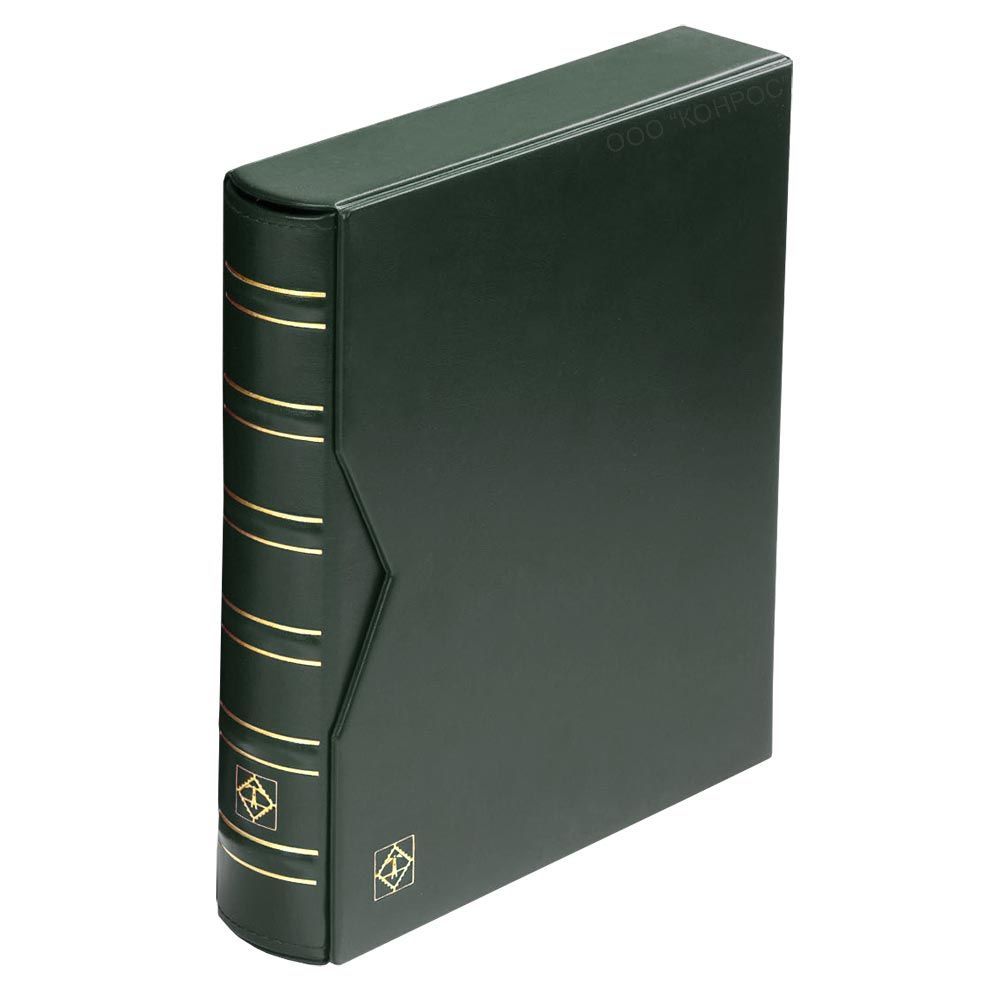 

Альбом Classic Grande для монет и банкнот в футляре - темно-зелёный. Leuchtturm, #317159, Зеленый