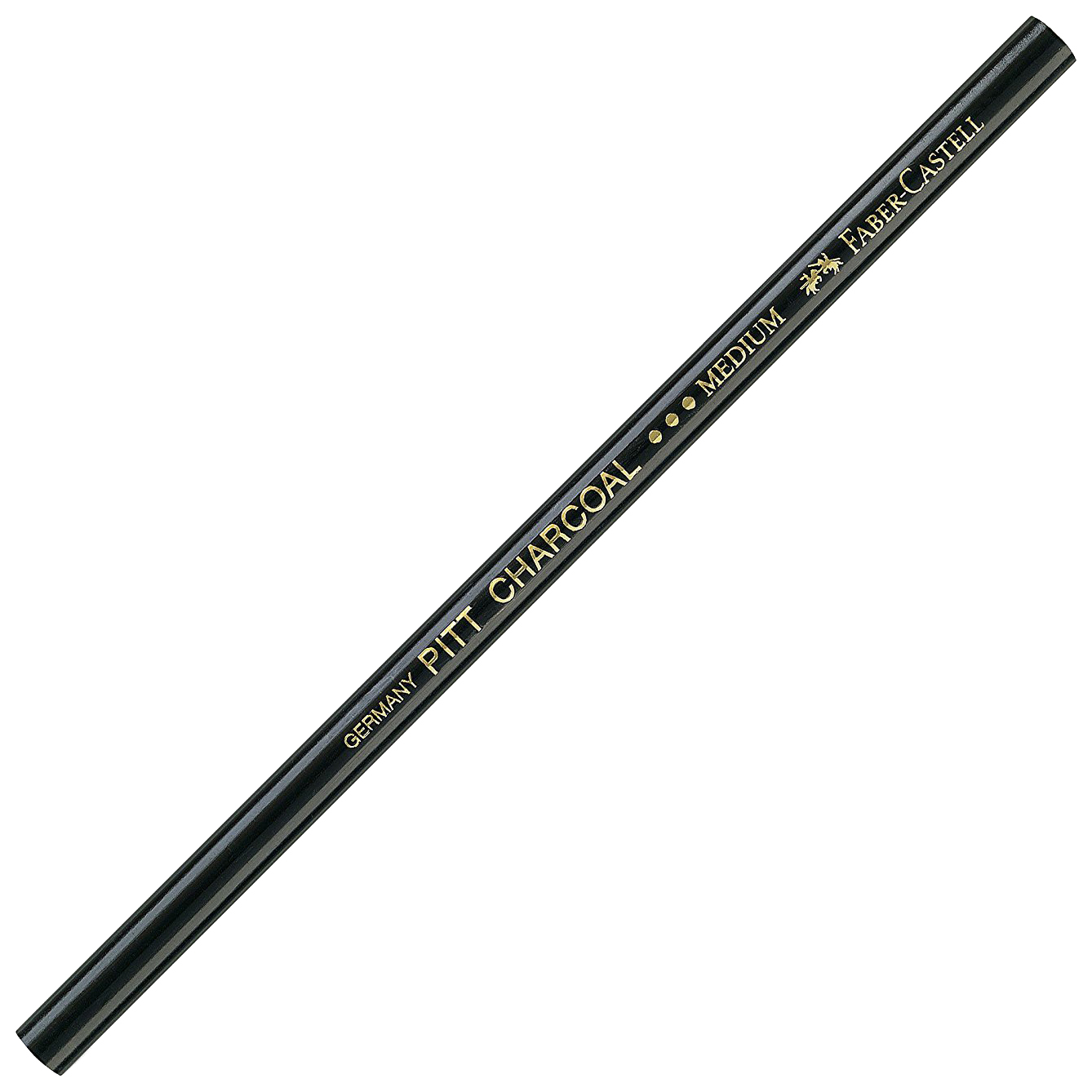 Угольный карандаш Faber-Castell Pitt средний