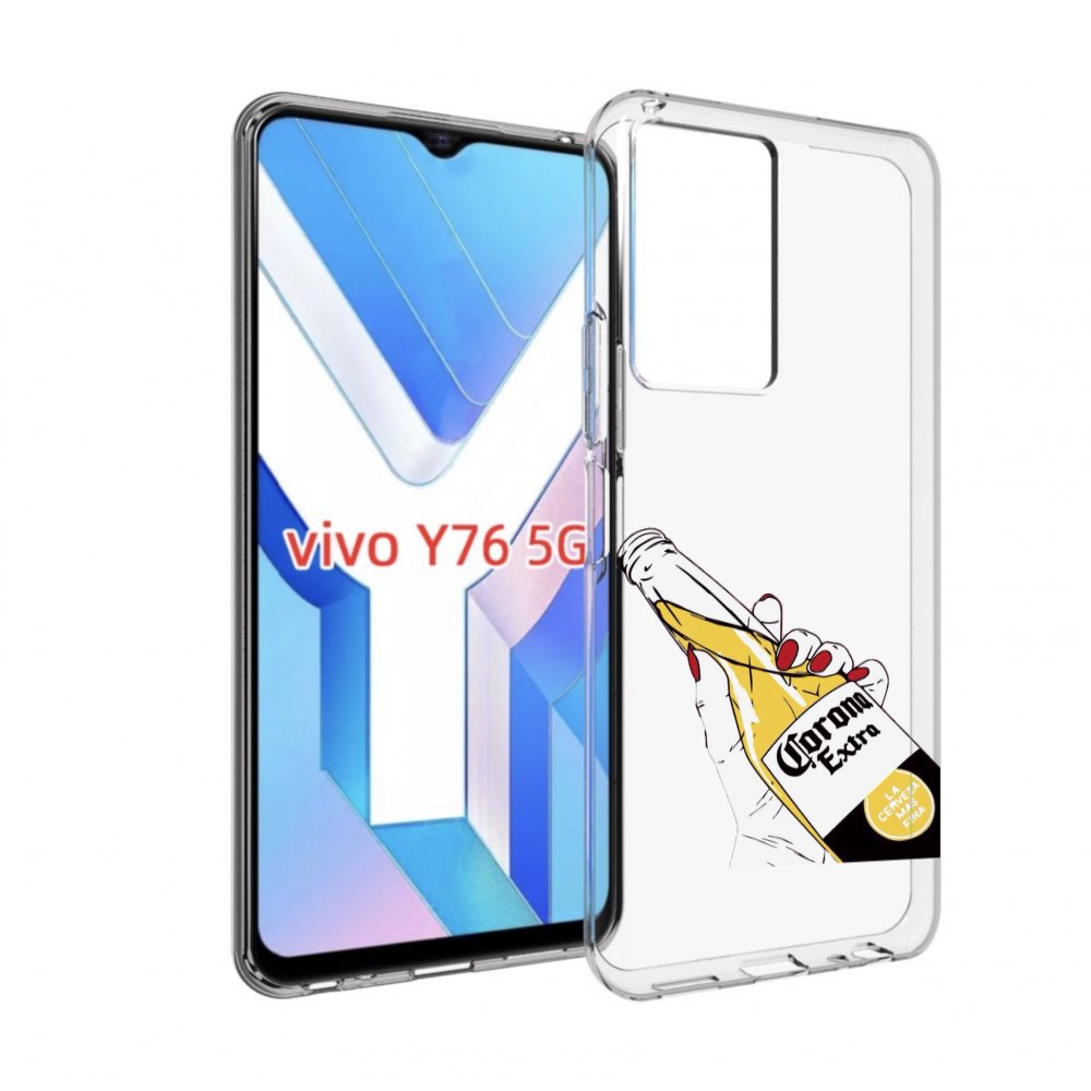 

Чехол MyPads корона екстра для Vivo Y76 5G, Прозрачный, Tocco