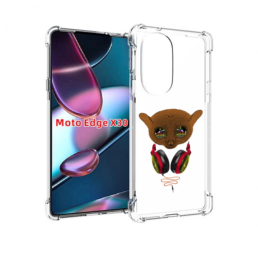 Чехол MyPads диджей для Motorola Moto Edge X30