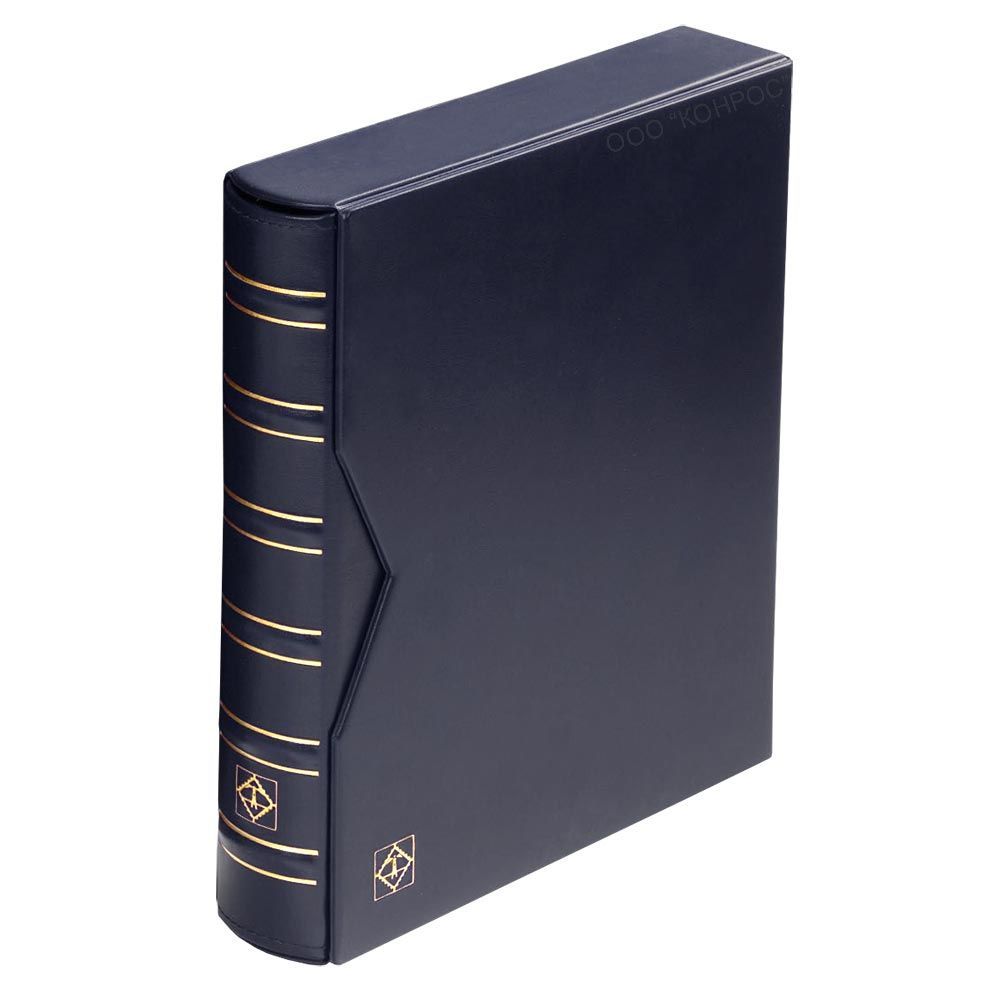

Альбом Vario Classic Binder для банкнот в футляре, синий. Leuchtturm
