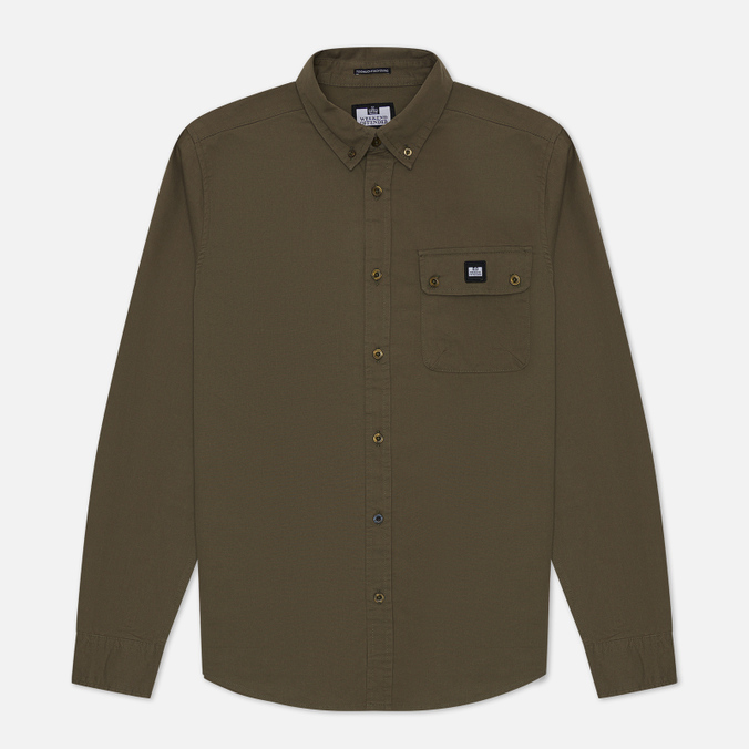 

Рубашка мужская Weekend Offender SHAW2201-DKHK зеленая 2XL, SHAW2201-DKHK