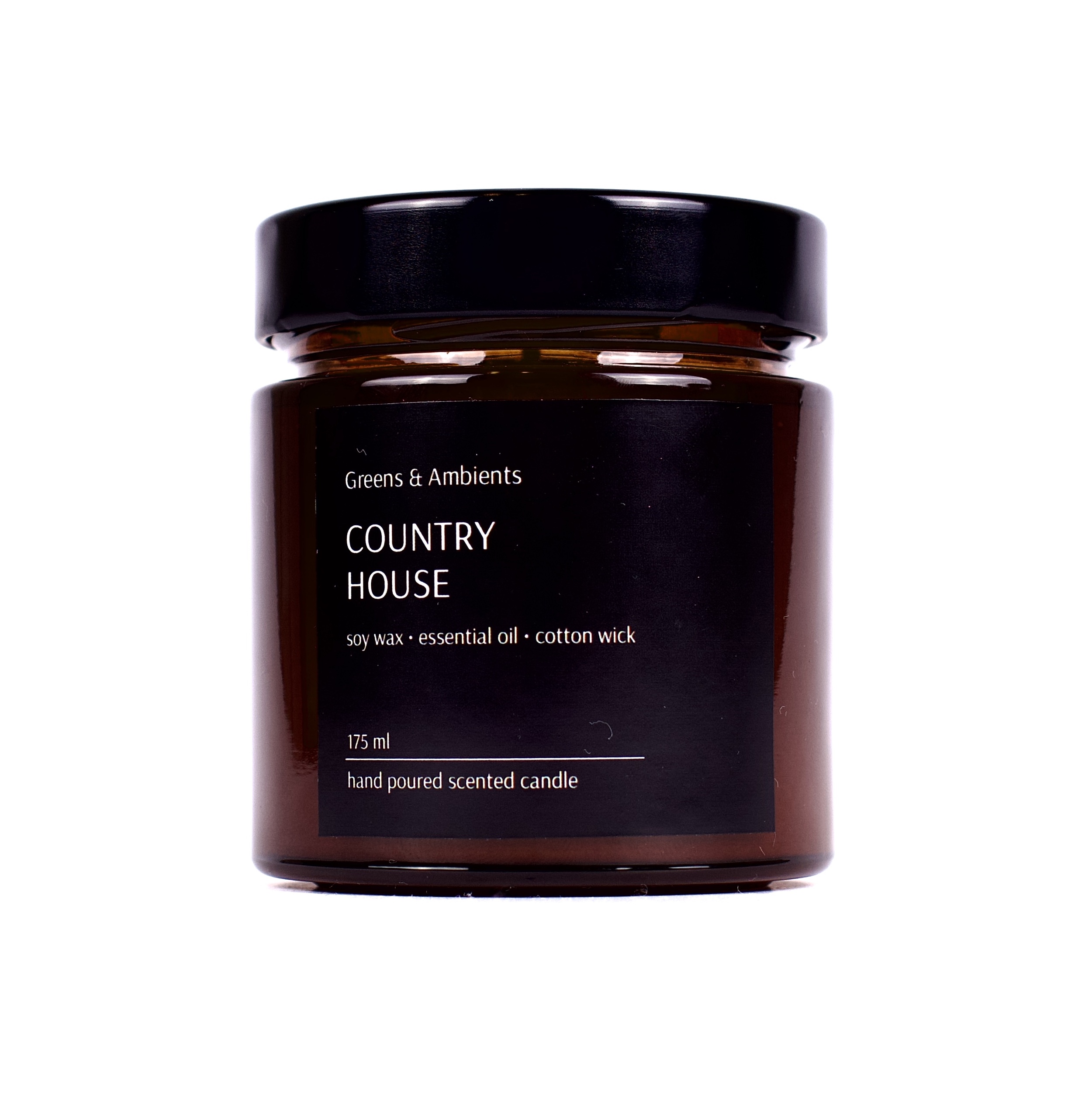 

Ароматическая свеча На даче Country house 175 ml, Коричневый