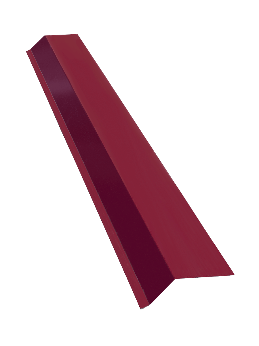 

Планка капельник 100х55 мм, вишнёвый (RAL 3005) 1,25 м, 15 штук, 100х55 мм