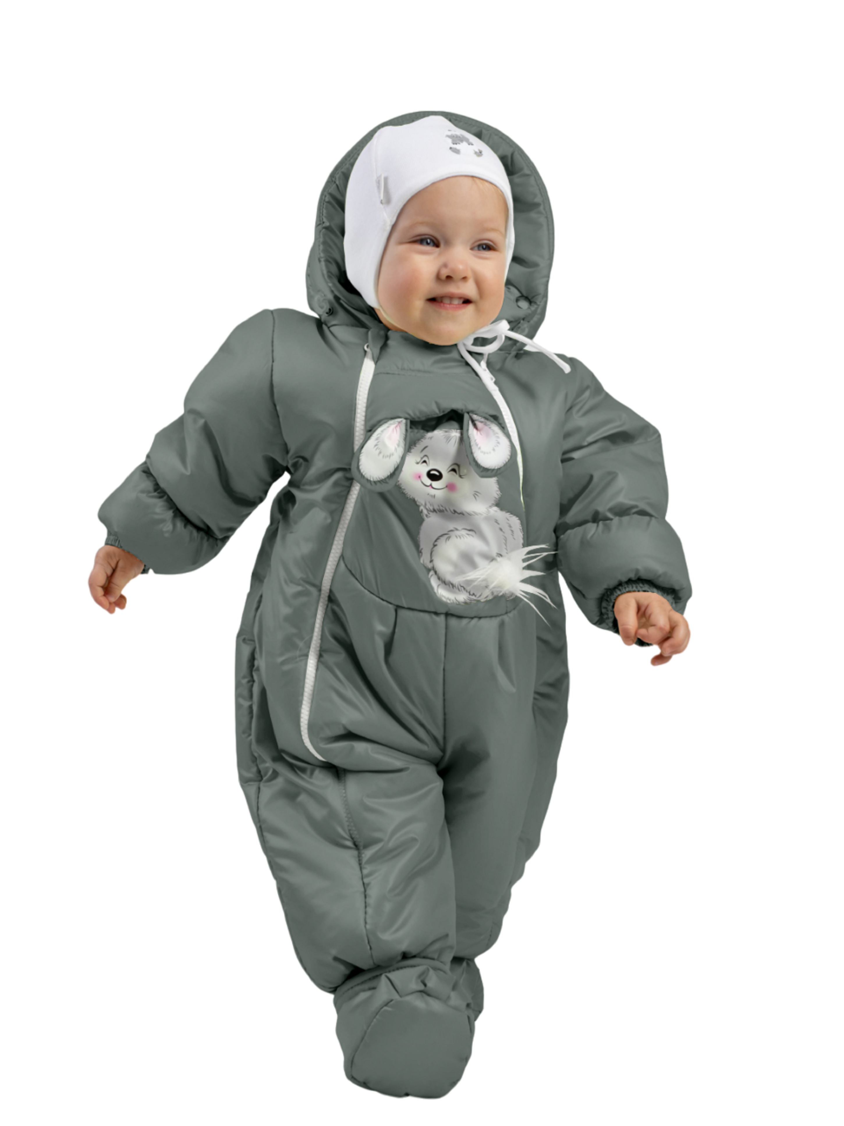 фото Комбинезон детский malek-baby 147шм, хаки, 68