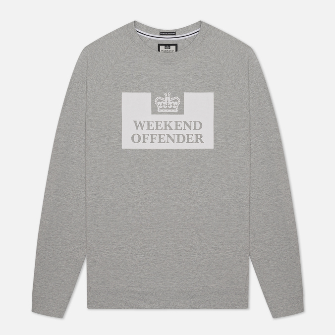 

Свитшот мужской Weekend Offender WOSW370-GRMRL серый 2XL, WOSW370-GRMRL