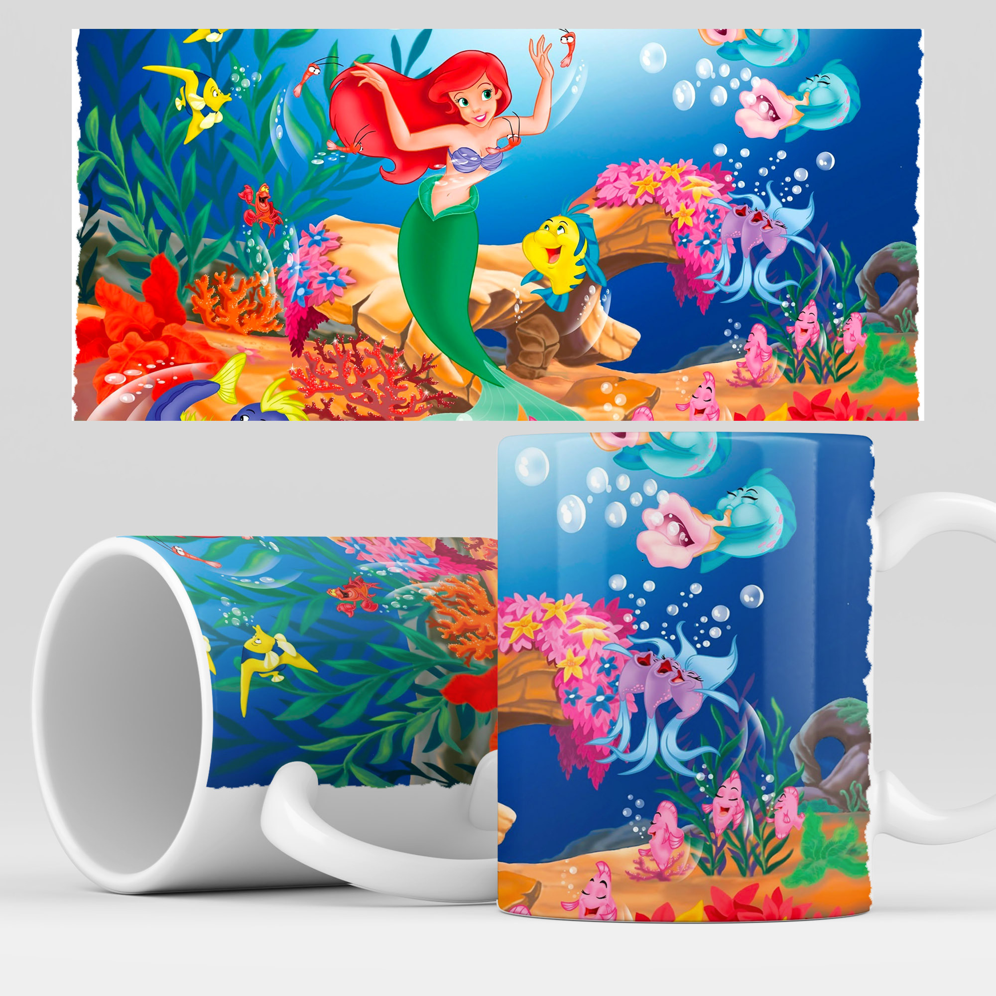 

Кружка RocketCup с принтом "Русалочка", Mermaid_03