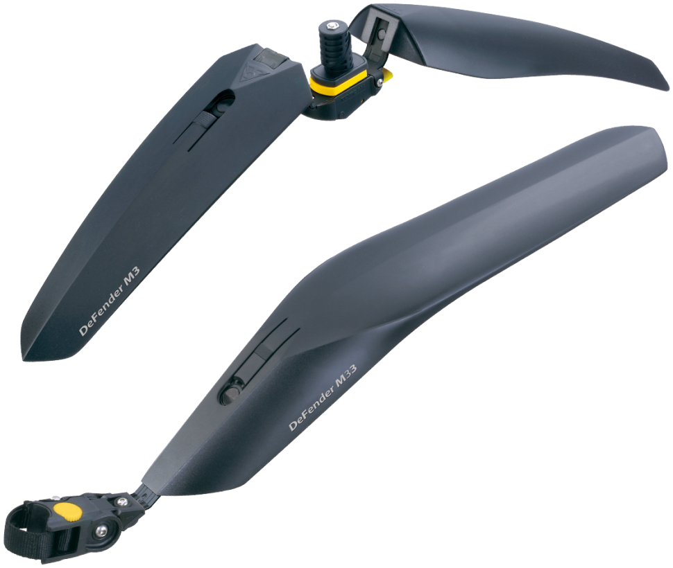 

Комплект крыльев Topeak DeFender M3+M33, 26", чёрный, Черный, DeFender M3-M33
