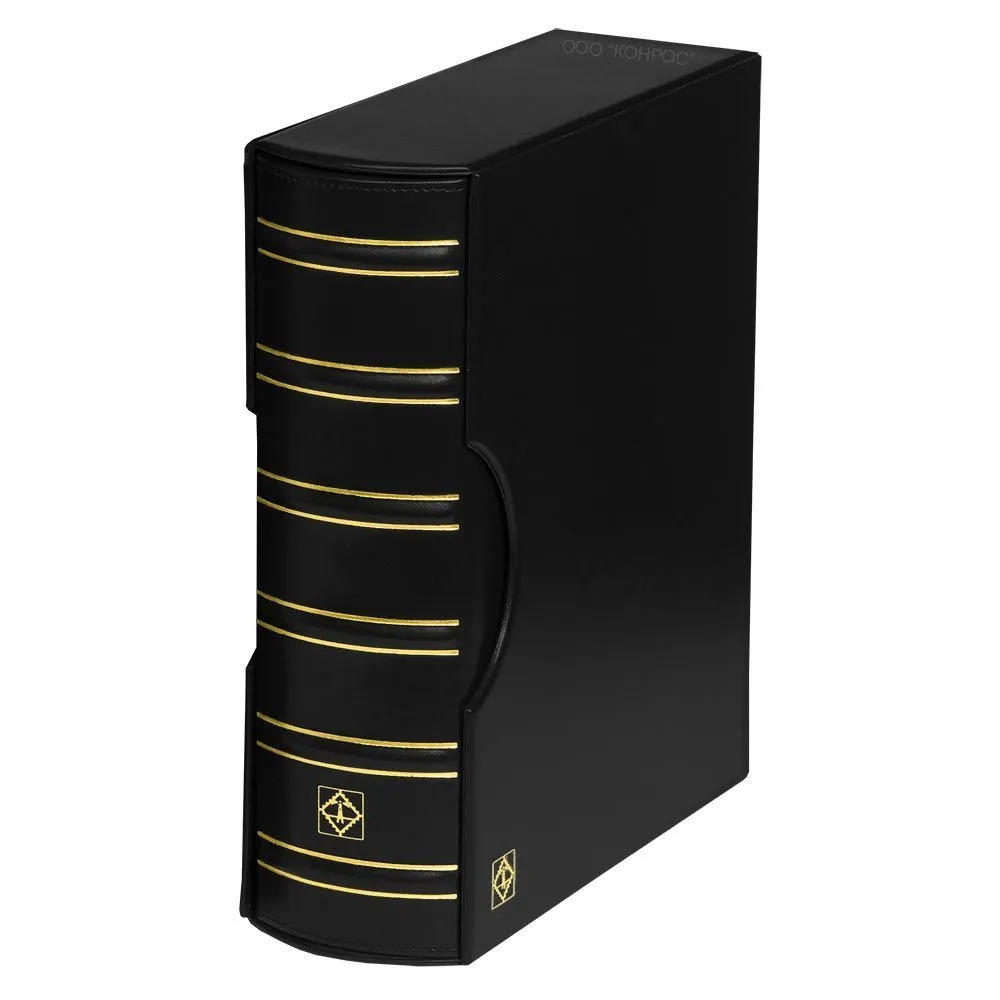 

Альбом Classic Grande G для монет и банкнот в футляре, черный. Leuchtturm, #306703
