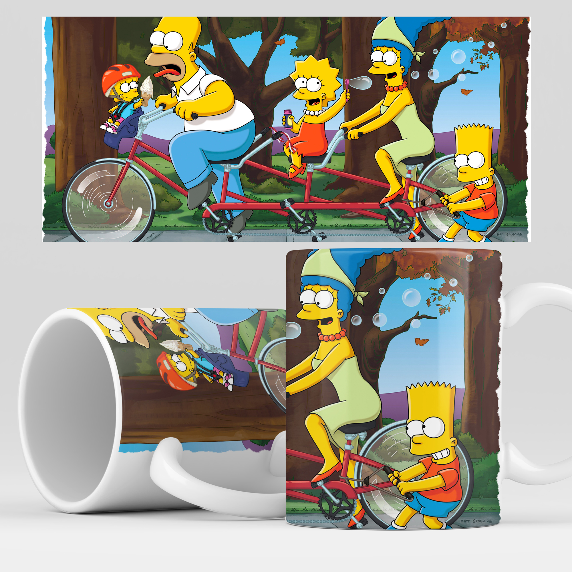 

Кружка RocketCup с принтом "Симпсоны", Simpsons04