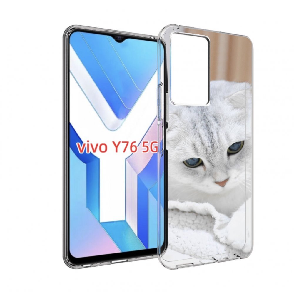 Чехол MyPads кошка чаузи для Vivo Y76 5G