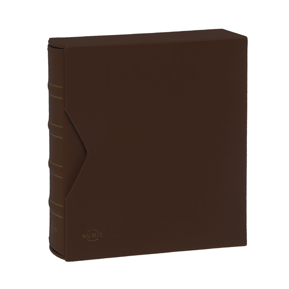 

Альбом Classic NUMIS для монет и банкнот, в футляре. Leuchtturm, #311809, Коричневый