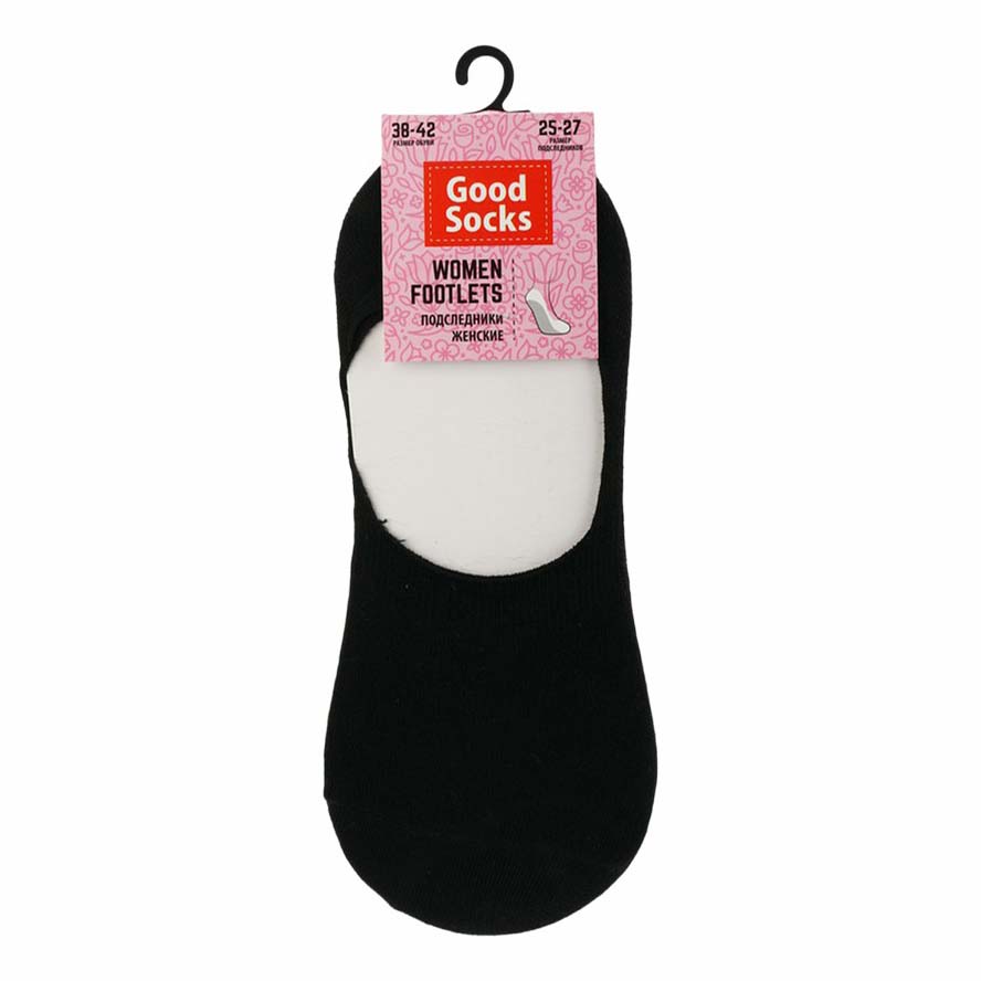 

Следки женские Good Socks черные 25-27, Черный