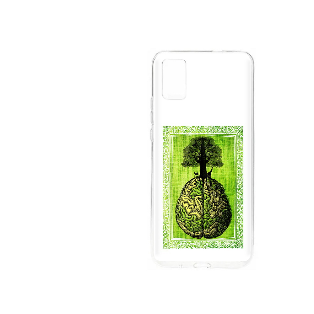 

Чехол MyPads Tocco для ZTE Blade A31 (2021) абстракция здоровый мозг (PT226942.465.211), Прозрачный, Tocco
