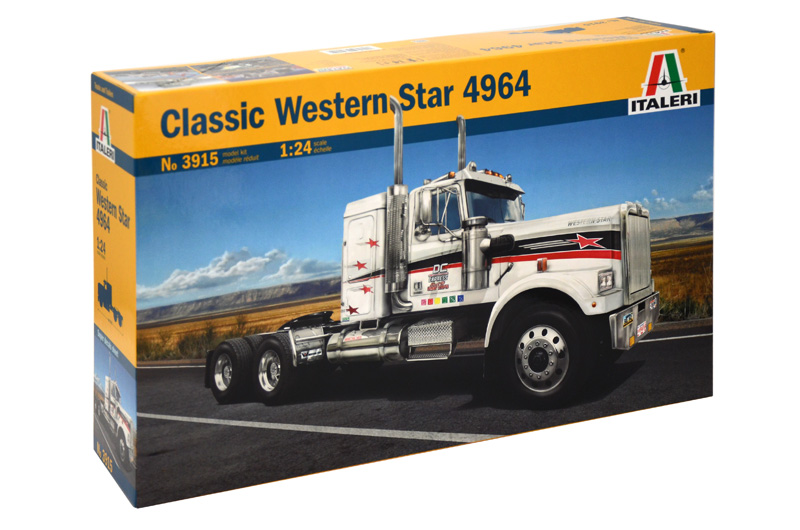 фото Сборная модель italeri 1/24 грузовик classic western star 4964 3915