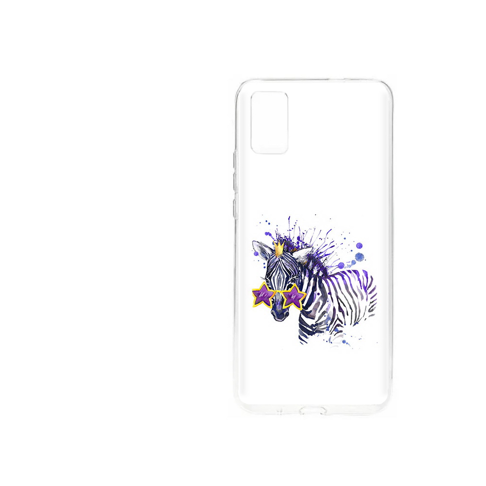 Чехол MyPads Tocco для ZTE Blade A31 (2021) акварельная зебра (PT226942.465.215)