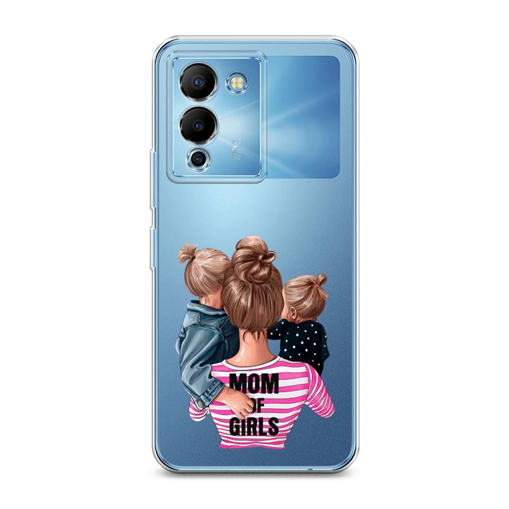 

Чехол Awog на Infinix Note 12 G96 "Mom of Girls", Разноцветный, 3101550-6