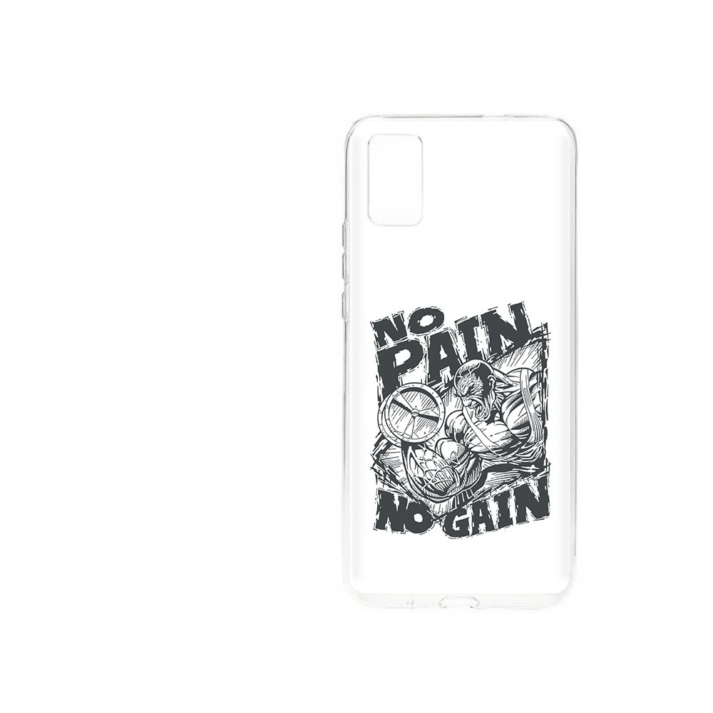 

Чехол MyPads Tocco для ZTE Blade A31 (2021) бодибилдинг тяжелая работа (PT226942.465.238), Прозрачный, Tocco