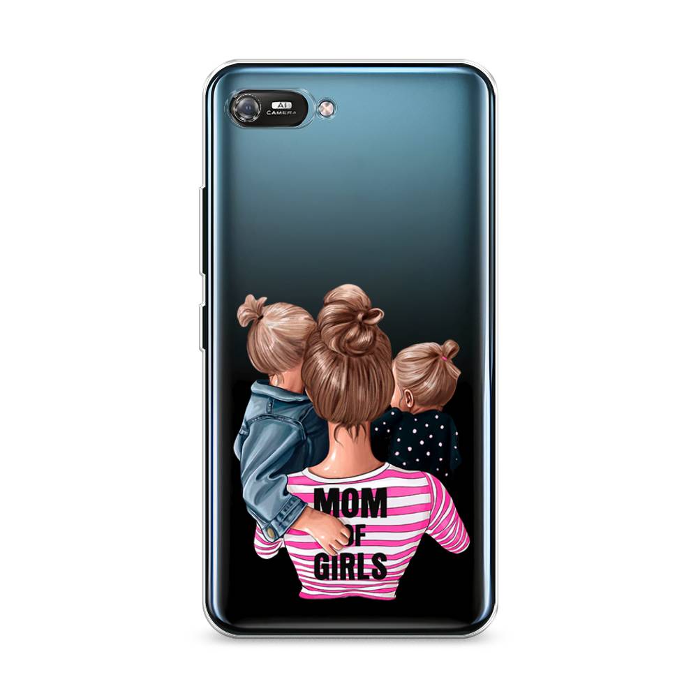 

Чехол Awog на Itel A25/A35 "Mom of Girls", Разноцветный, 3200250-6