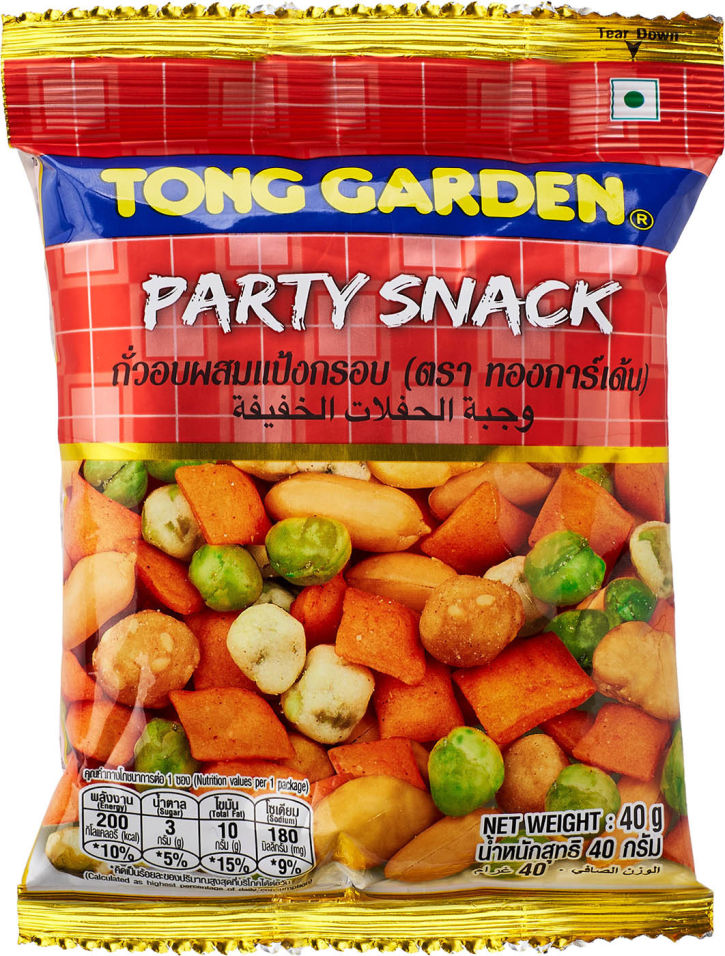 

Закуска Tong Garden Для вечеринки 40г