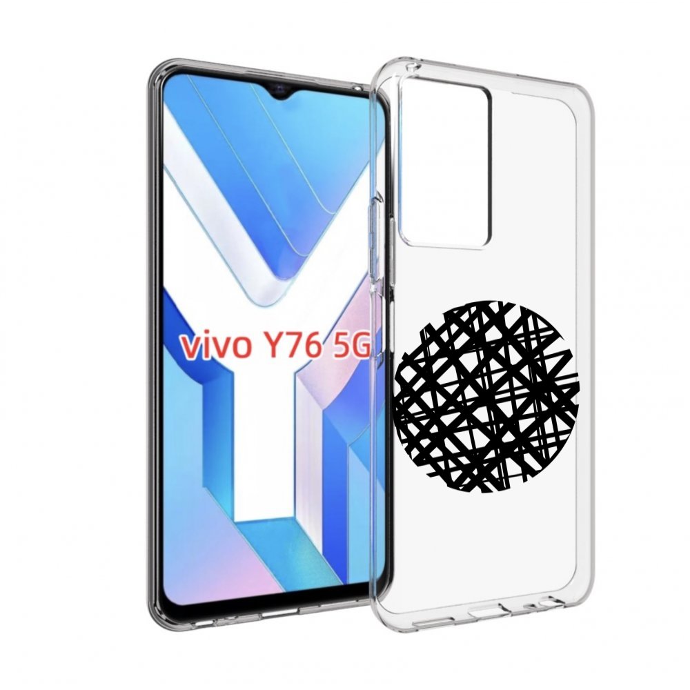 

Чехол MyPads круглая-абстракция для Vivo Y76 5G, Прозрачный, Tocco