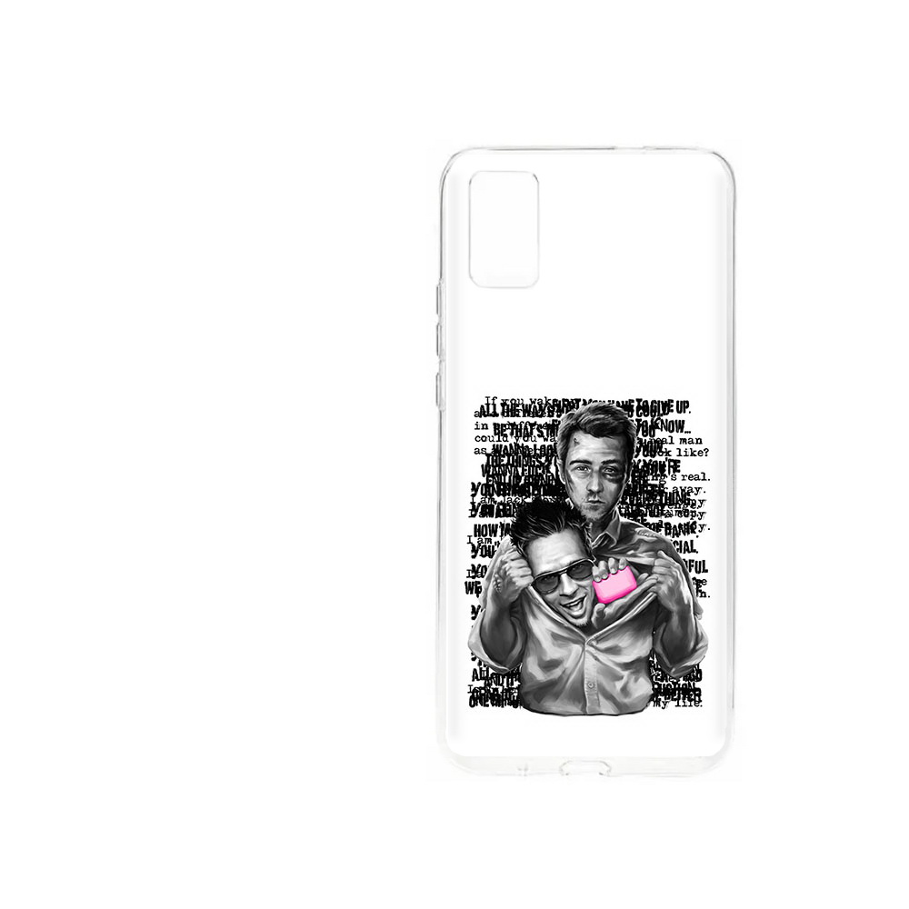 Чехол MyPads Tocco для ZTE Blade A31 (2021) бойцовский клуб (PT226942.465.242)