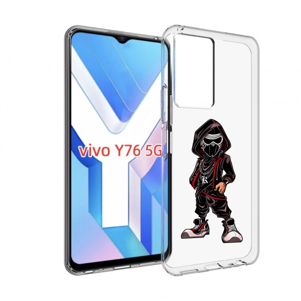

Чехол MyPads крутой-ниндзя для Vivo Y76 5G, Прозрачный, Tocco