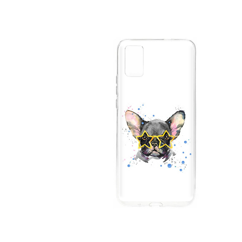 Чехол MyPads Tocco для ZTE Blade A31 (2021) буля в очках (PT226942.465.252)
