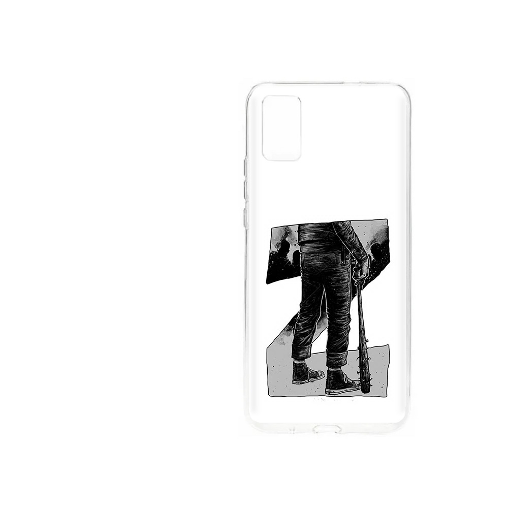 

Чехол MyPads Tocco для ZTE Blade A31 (2021) воин черно белый (PT226942.465.265), Tocco