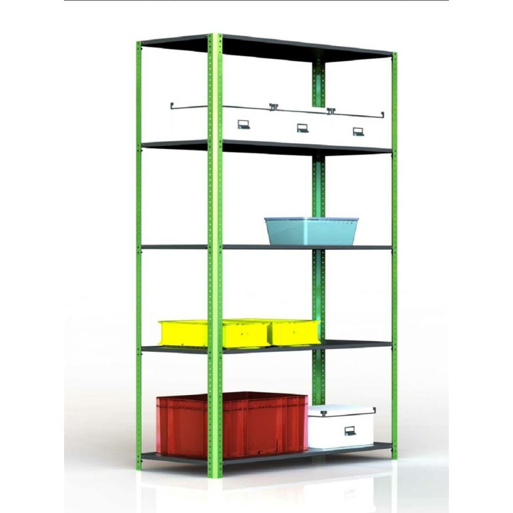 ООО Металекс Стеллаж Metalex AIR 2000x800x600 5 полок SMAV208060