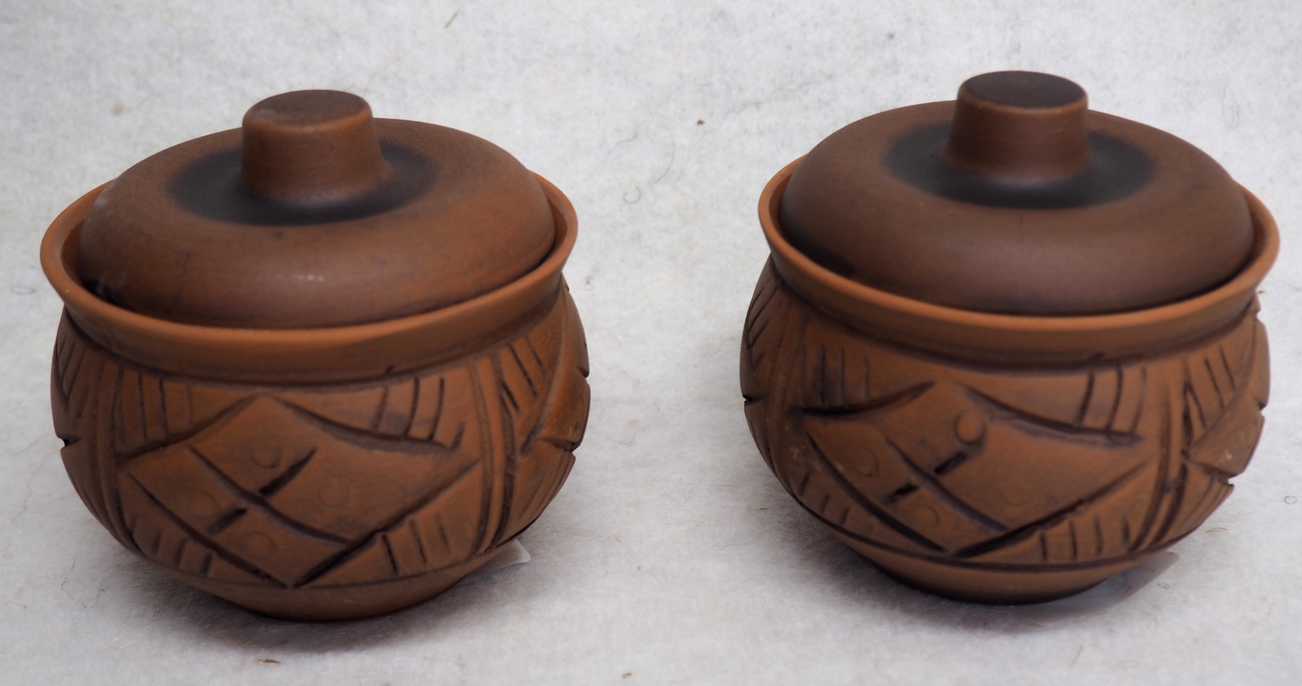 Набор горшков для запекания Кунгурская керамика 500мл 2шт