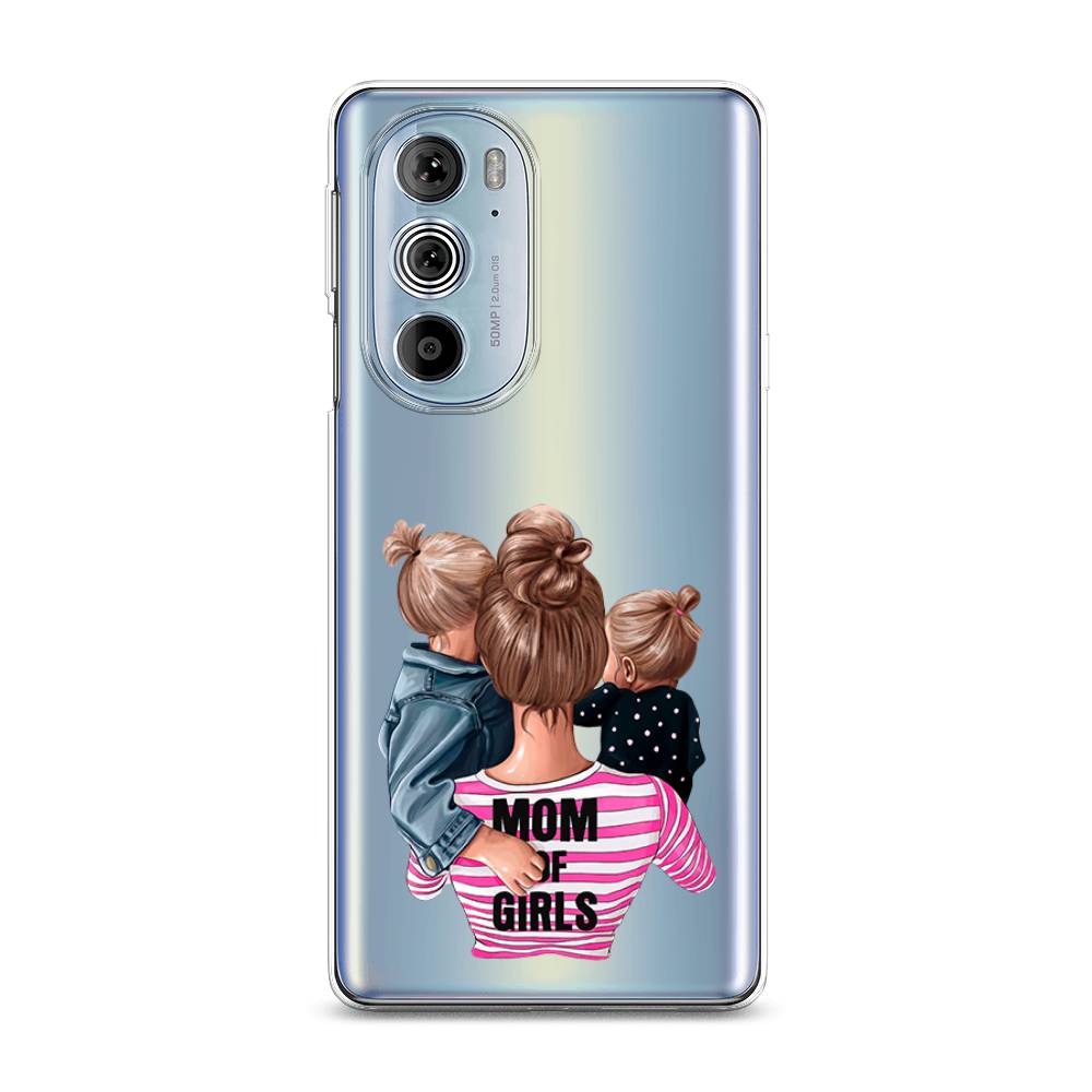 

Чехол Awog на Motorola Edge 30 Pro "Mom of Girls", Разноцветный, 243350-6