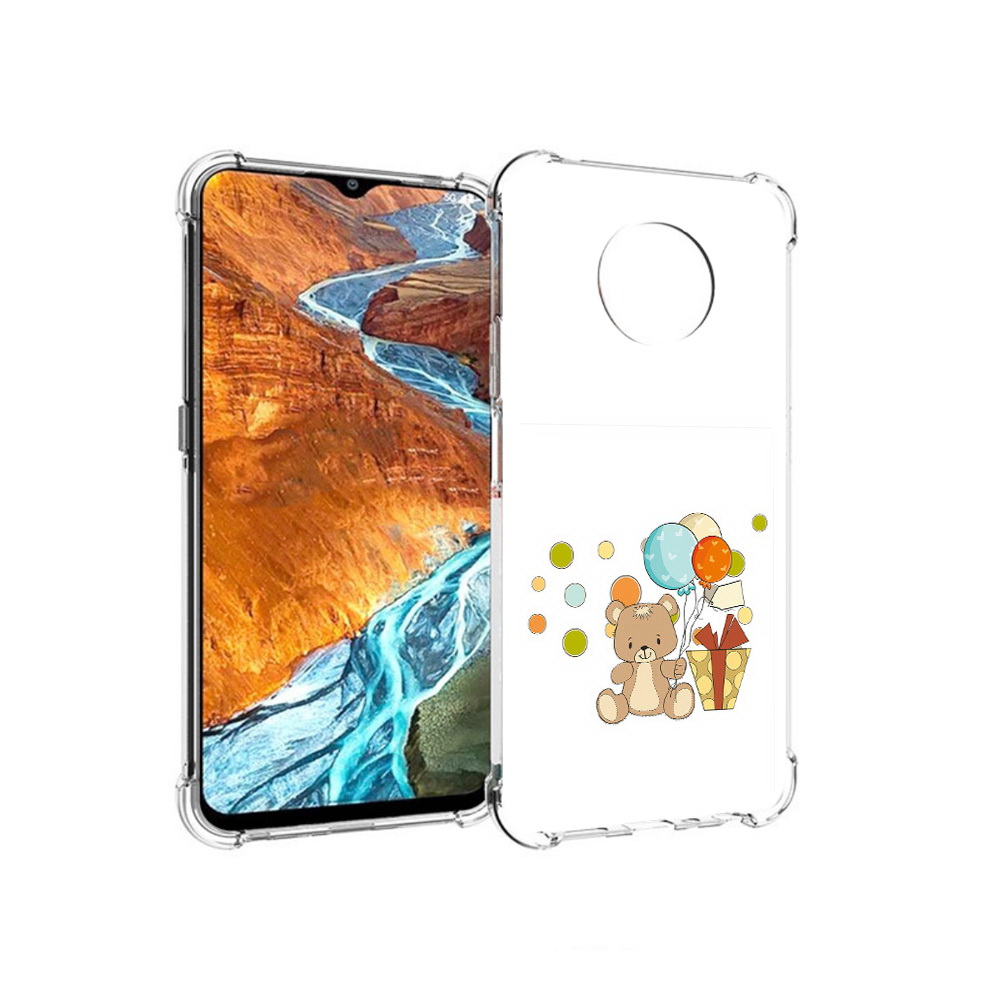 

Чехол MyPads Tocco для Nokia G300 медвеженок с подарком (PT224563.108.470), Прозрачный, Tocco