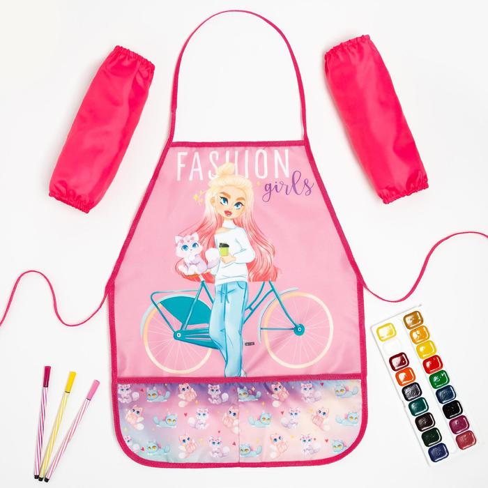 Этель с нарукавниками, детский Fashion girl 49х39 см