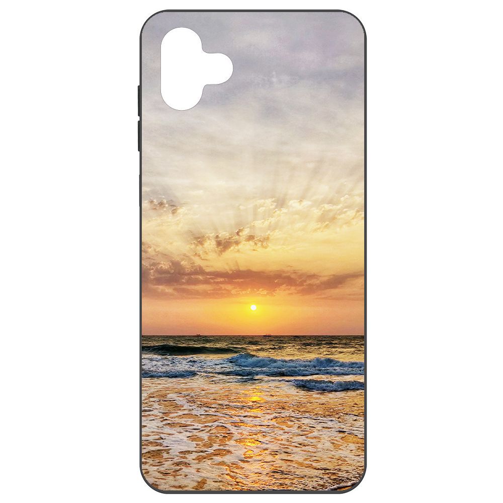 

Чехол-накладка Krutoff Soft Case Индия, Пляжи Гоа для Samsung Galaxy M04 M045 черный