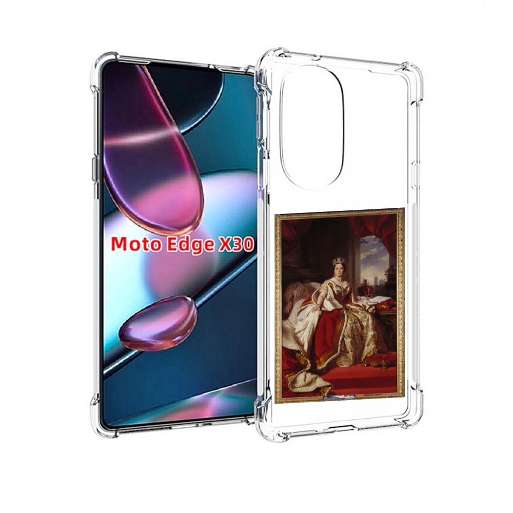 

Чехол MyPads елизавета-2 для Motorola Moto Edge X30, Прозрачный, Tocco