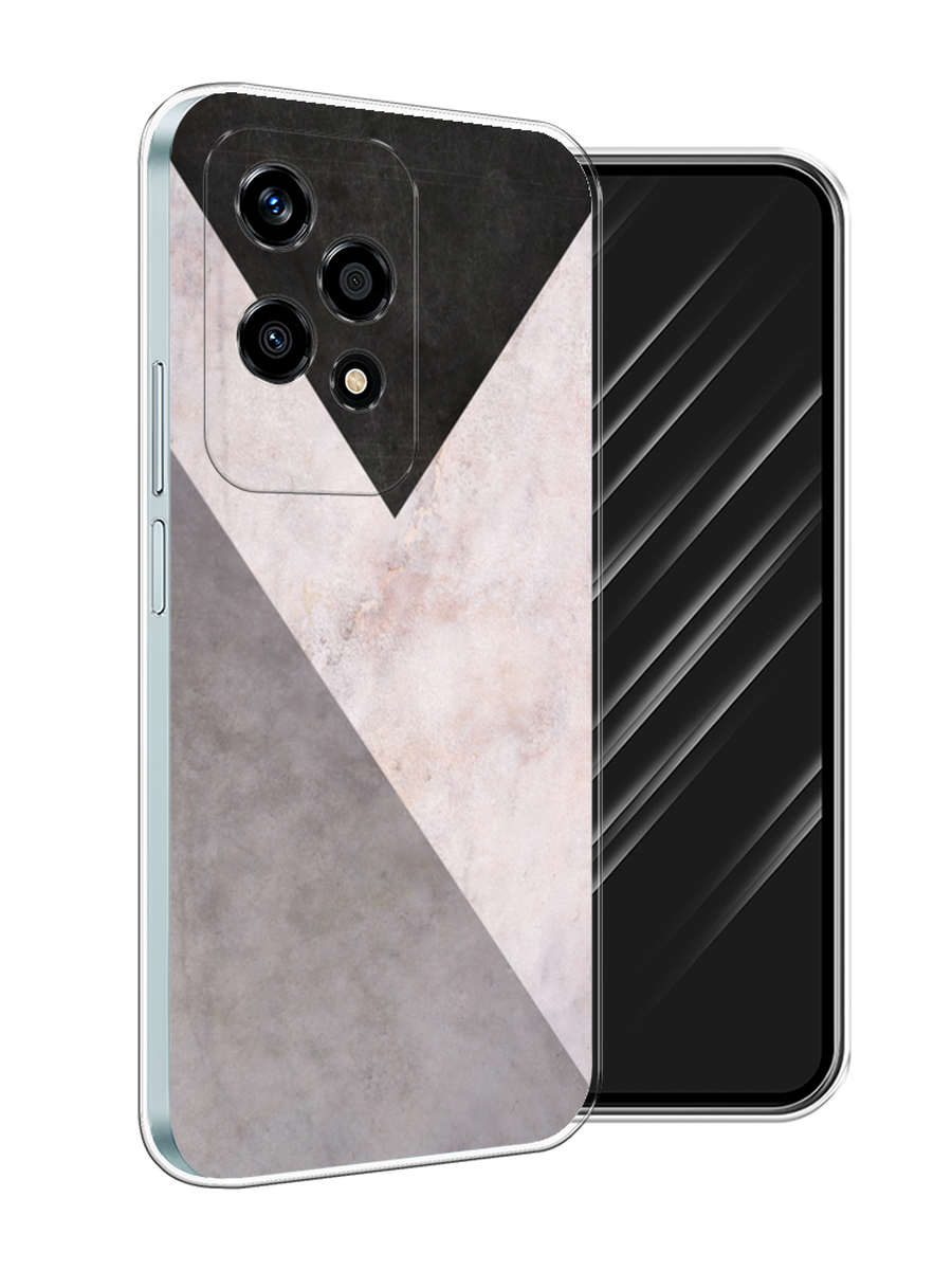 

Чехол Awog на Honor 200 Lite "Геометричный мрамор", Бежевый, 6124650-1